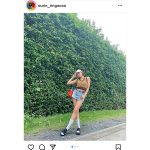 王林、ミニ丈デニムから生脚見せつけのコーデ披露！