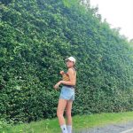 王林、ミニ丈デニムから生脚見せつけのコーデ披露！