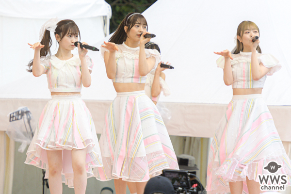 Peel the Apple、「TIF2022」で爽やかさに込めた熱量いっぱいのステージを届ける！＜TOKYO IDOL FESTIVAL 2022 supported by にしたんクリニック＞