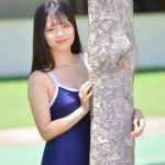 【写真特集 13枚】涼川しおり（FloreRisa）、スクール水着で魅せる大胆ポーズにドキドキ！＜近代麻雀水着祭2022＞