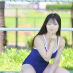 【写真特集 13枚】涼川しおり（FloreRisa）、スクール水着で魅せる大胆ポーズにドキドキ！＜近代麻雀水着祭2022＞