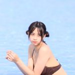 【写真特集 15枚】田村メリジェイセル、大人シックなビキニ衣装を披露<近代麻雀水着祭2022>