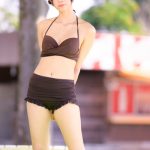 【写真特集 15枚】田村メリジェイセル、大人シックなビキニ衣装を披露＜近代麻雀水着祭2022＞