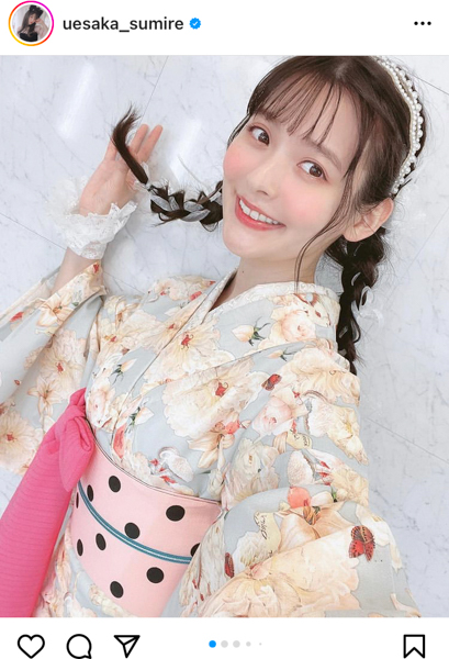 上坂すみれ、麗しの浴衣姿をお届け