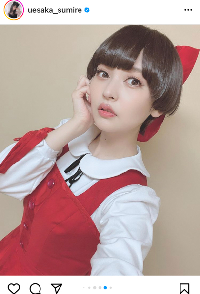 上坂すみれ、笑顔あふれる「ねこ娘」の自撮りオフショットに歓喜の声ぞくぞく！