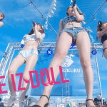 美脚アイドル・LOVE IZ DOLL、超攻めの水着ローアングル映像で脚線美見せつけ！