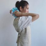 ドラマ『ユニコーンに乗って』石川恋、ポニーテール凛花のオフショット