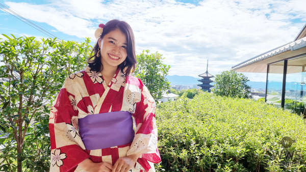 【写真特集第１弾】ミスユニバーシティ2021グランプリ・吉田三莉さんが可愛いすぎる浴衣姿で京都を散策！