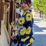 【写真特集第１弾】初代ミスユニバーシティ・長澤佳凜さんが可愛いすぎる浴衣姿で京都を散策！