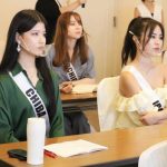 ミスユニバーシティ2022、8月の合同レッスンでミスユニバーシティ2020グランプリ難波遥が開発したSDGsすごろくを体験