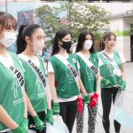 ミスユニバーシティ県グランプリ19名が中野区で清掃活動!綺麗な街作りを目指す