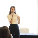 ミスユニバーシティ2022、8月の合同レッスンでミスユニバーシティ2020グランプリ難波遥が開発したSDGsすごろくを体験