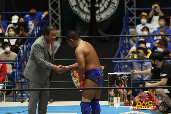 新日本プロレス・永田裕志、地元東金のデビュー30周年記念大会で思いを語る！ 「中身の濃い30年でした。」サプライズで藤波辰爾が登場