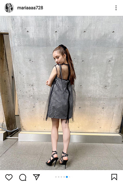 谷まりあ、キュートなポニーテールで美背中バックショットを披露！