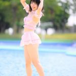 【写真特集】那波茉奈（仮面女子候補生）、笑顔と透け感水着のギャップがたまらないバニー姿で釘付け！＜近代麻雀水着祭2022＞