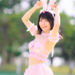 【写真特集】那波茉奈（仮面女子候補生）、笑顔と透け感水着のギャップがたまらないバニー姿で釘付け！＜近代麻雀水着祭2022＞
