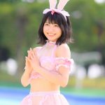【写真特集】那波茉奈（仮面女子候補生）、笑顔と透け感水着のギャップがたまらないバニー姿で釘付け！＜近代麻雀水着祭2022＞