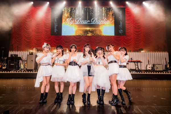 【ライブレポート】MyDearDarlin’、初のバンドセットを用いた3rdワンマンLIVE開催！圧巻のパフォーマンスで魅せる