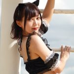 【写真特集】藤本南(dela)、セクかわな猫耳レース水着で透明ボディをお届け!<近代麻雀水着祭2022>