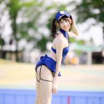 【写真特集】山岸奈津美（虹色の飛行少女）、肌見せポリス衣装で圧巻の脚線美見せつけ！＜近代麻雀水着祭2022＞