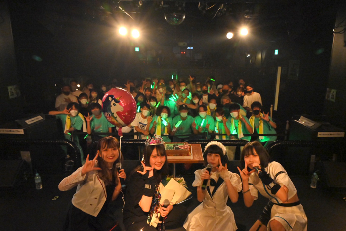 【ライブレポート】サバサバ系女子で話題沸騰！ロック系アイドルGIRLY MOON PROJECT・石田夢音子の生誕祭が開催！