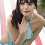 【写真特集】後藤ひなの（dela）、胸元チラ見せの肌見せ競泳水着に初挑戦！＜近代麻雀水着祭2022＞