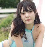 【写真特集】後藤ひなの(dela)、胸元チラ見せの肌見せ競泳水着に初挑戦!<近代麻雀水着祭2022>