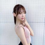 NMB48・原かれん、肌見せタンクトップコーデを披露