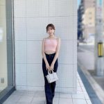 NMB48・原かれん、肌見せタンクトップコーデを披露