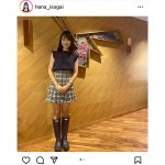 磯貝初奈アナウンサー、ミニスカ×ブーツのコーデ披露「久々に見た！」「似合って素敵」の声も