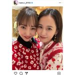 板野友美、前田敦子との「あつとも」2ショットに「可愛すぎる」「尊すぎる」の声