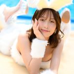 【写真特集】神谷えりさ、プールサイドで白ウサギ姿をお届け！＜近代麻雀水着祭2022＞