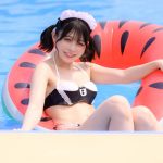 【写真特集】コスプレイヤー・水那しおね、えちえちメイド水着で濡れボディ披露＜近代麻雀水着祭2022＞