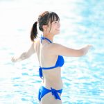 【写真特集】百川晴香（Bety）、プールで魅せる濡れボディと癒しの笑顔で釘付け！＜近代麻雀水着祭2022＞