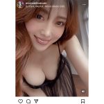 森咲智美、スケスケな黒ランジェリーで魅せるくびれラインにどぎまぎ！