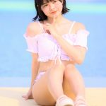 【写真特集】颯乃、肩出しセクシーな水着衣装を披露＜近代麻雀水着祭2022＞