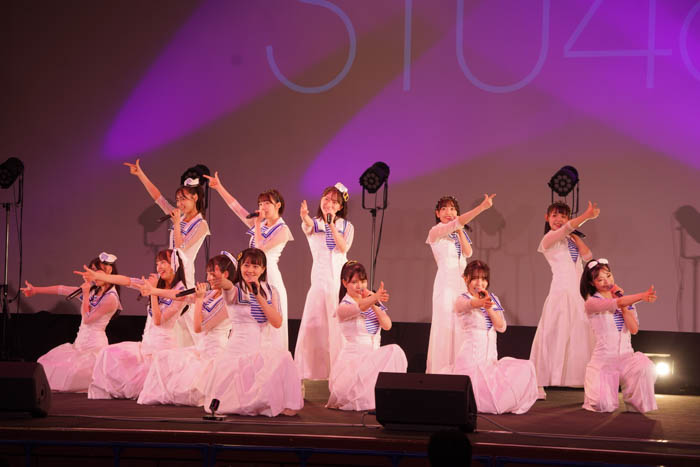 STU48・1期生が5周年記念の特別公演を開催「MUSIC STATION」初出演の生報告も