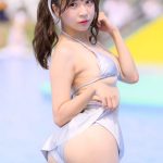【写真特集】小那海あや、ツインテールをなびかせ透明美バストをお届け＜近代麻雀水着祭2022＞