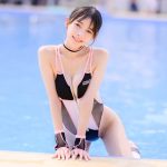 【写真特集】東大卒コスプレイヤー・東堂とも、美谷間見せの競泳水着を披露＜近代麻雀水着祭2022＞