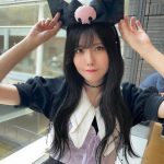 SKE48・谷真理佳、クロミちゃん衣装でガーターベルト巻いた太ももチラ見せ！