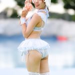 【写真特集】渡辺陽菜（Layn）、ガーリー＆セクシーなわたあめ水着コスチュームで釘付け！＜近代麻雀水着祭2022＞