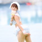 【写真特集】渡辺陽菜（Layn）、ガーリー＆セクシーなわたあめ水着コスチュームで釘付け！＜近代麻雀水着祭2022＞