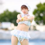 【写真特集】渡辺陽菜（Layn）、ガーリー＆セクシーなわたあめ水着コスチュームで釘付け！＜近代麻雀水着祭2022＞