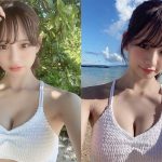 NMB48・和田海佑、タイプ別の水着自撮りで際立つ透明肌に「どっちも効果はばつぐんだ！！」