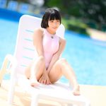 【写真特集】ゆうかりん（必殺エモモモモ7）、ピンクの競泳水着で繰り出すセクシーポーズ！＜近代麻雀水着祭2022＞
