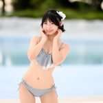 【写真特集】雪村花鈴、黒髪ショートボブにうっとりな水着衣装で微笑みをお届け！＜近代麻雀水着祭2022＞