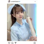 由良朱合のナースコスに「可愛い過ぎ」「綺麗」「天使」と反響ぞくぞく！