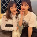板野友美、指原莉乃との2ショットに「美女2人」「さしとも最高ですね」と歓喜の声！