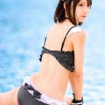 【写真特集】琴吹ゆず(RiNCENT.)、ヘルシーからセクシーまで振り幅で魅せるメイドビキニ姿を披露!<近代麻雀水着祭2022>