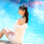 【写真特集】本間菜穂（LOVE CCiNO）、肩出しレースのワンピースから透明美脚披露！＜近代麻雀水着祭2022＞